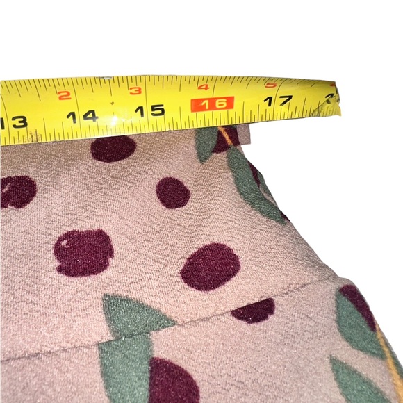 Lularoe XL mauve‎ with Olives Cassie pencil skirt.. very Tuscany vibe! NWT - Picture 5 of 6